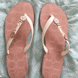 Coach Brand Flip Flops